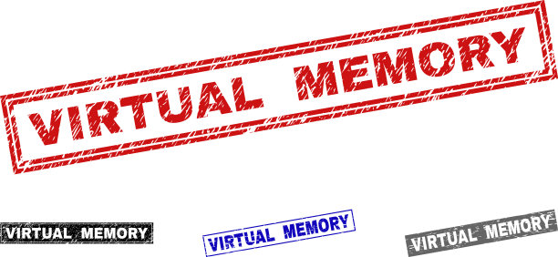 垃圾虚拟内存划伤矩形图片下载