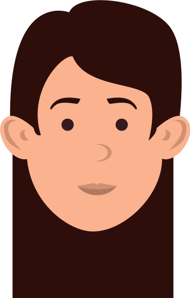 美丽年轻的女子头图片下载