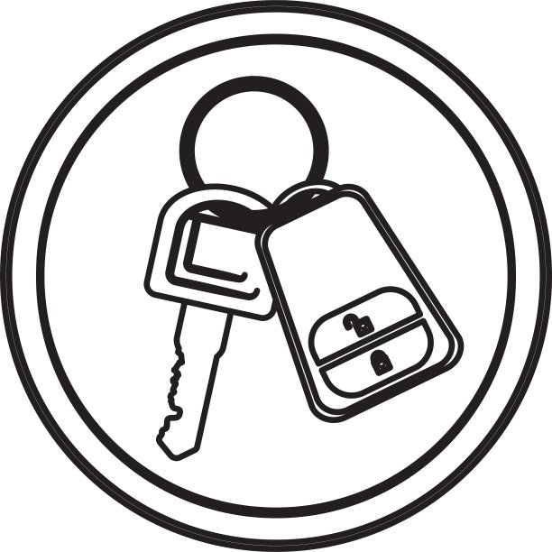 遥控汽车钥匙图片下载