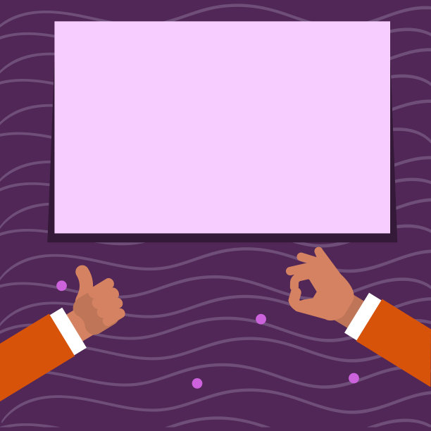 两个商人竖起大拇指图片下载