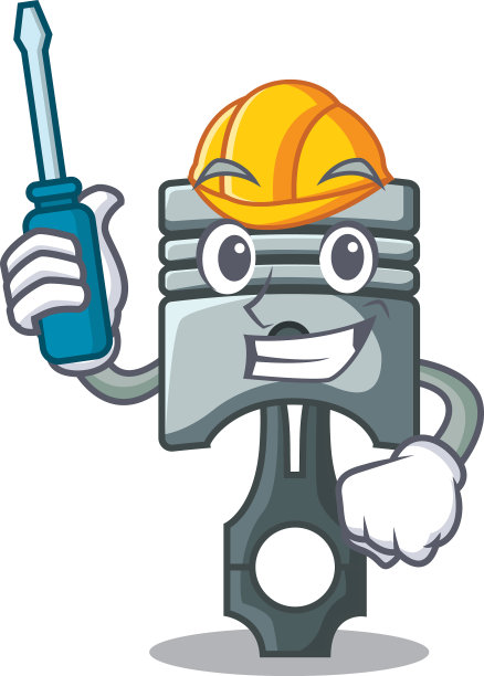 汽车微型活塞卡通形状图片下载