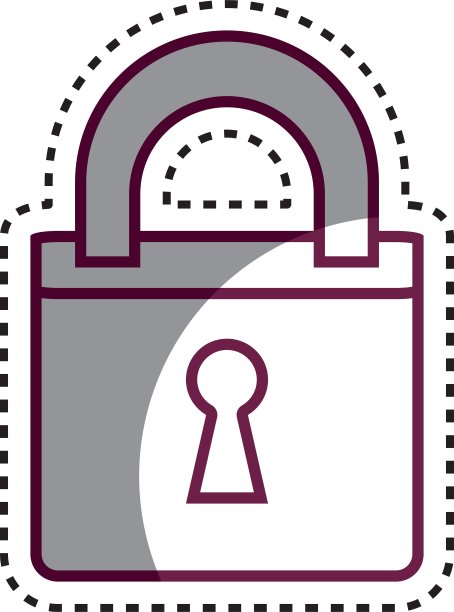 安全挂锁安全隔离图标图片下载