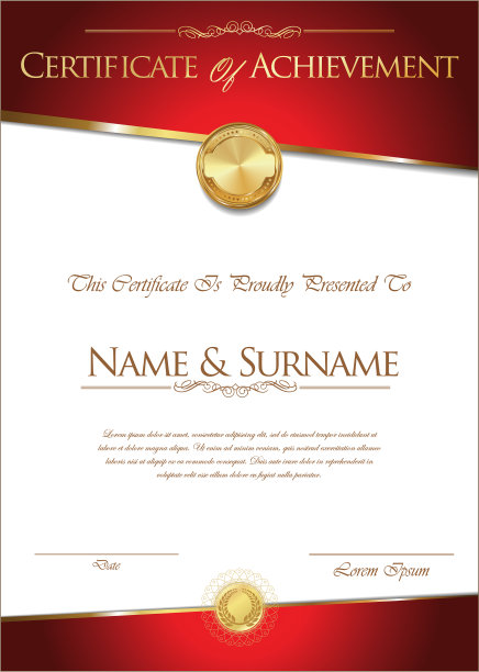 证书或文凭模板图片下载