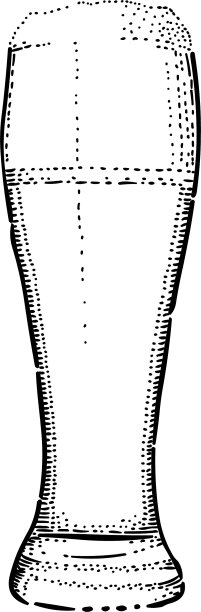 卡通形象的啤酒图标啤酒杯象征图片下载