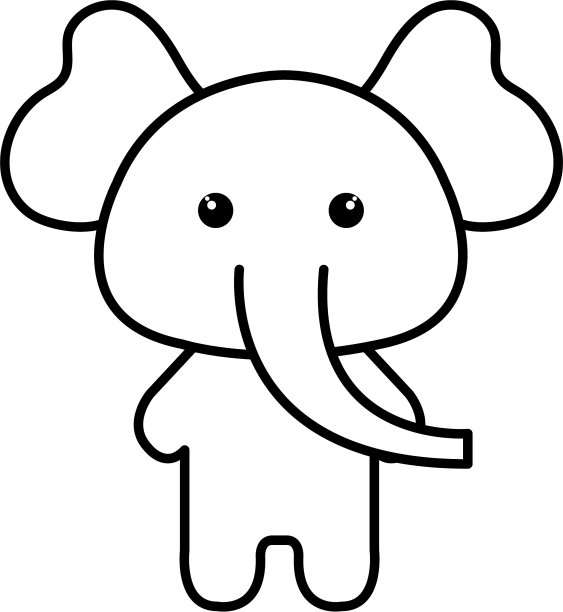 毛绒玩具大象图片下载