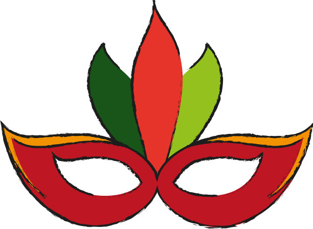 嘉年华面具图标形象图片下载