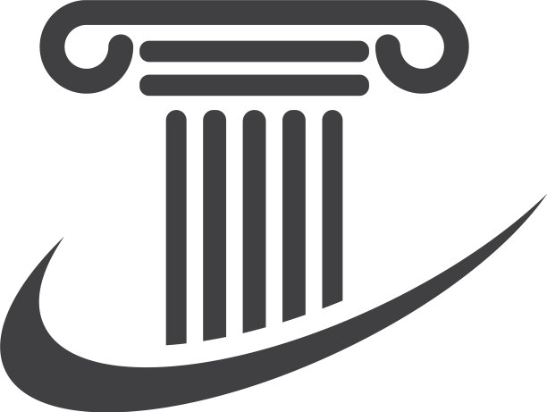 柱形图标Logo模板图片下载
