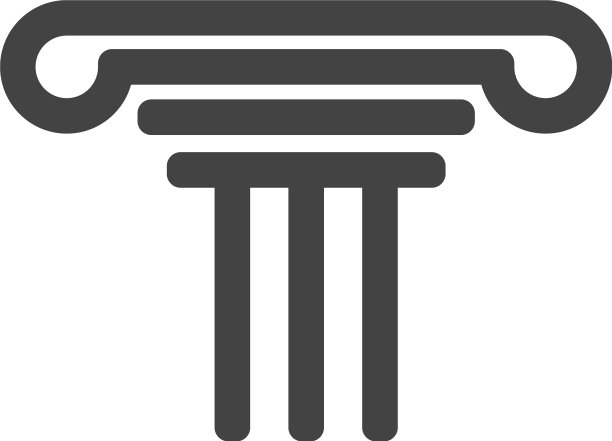 柱形图标Logo模板图片下载