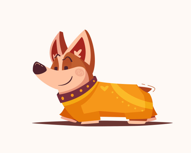 狗的性格最好的朋友卡通图片下载