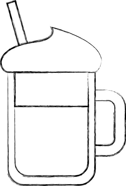 冰咖啡杯图标图片下载