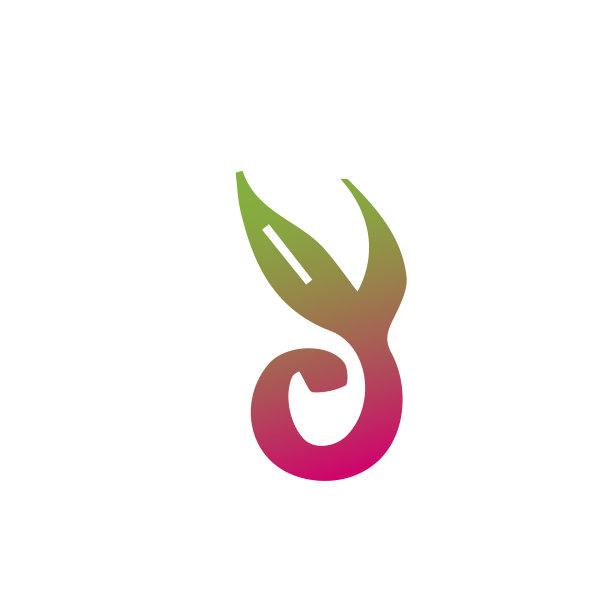 手绘浆果标志模板抽象图片下载