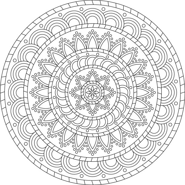 花曼荼罗图片下载