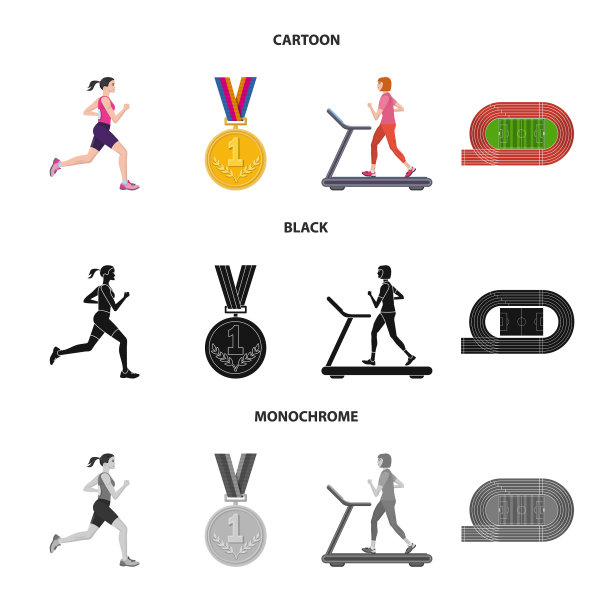 设计一套运动及优胜者标志图片下载