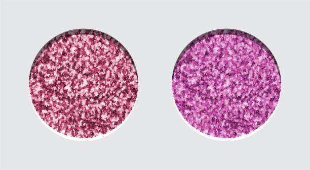 闪亮的眼影，闪闪发光的口红或图片下载