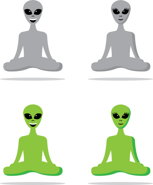精神上的外星人图片下载