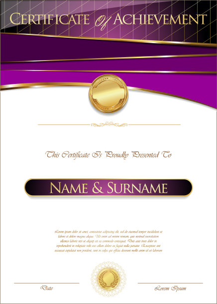 证书或文凭模板图片下载