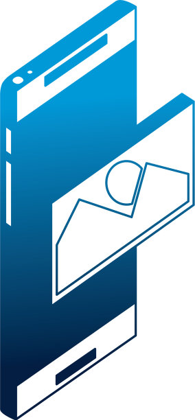 智能手机设备等距图标图片下载