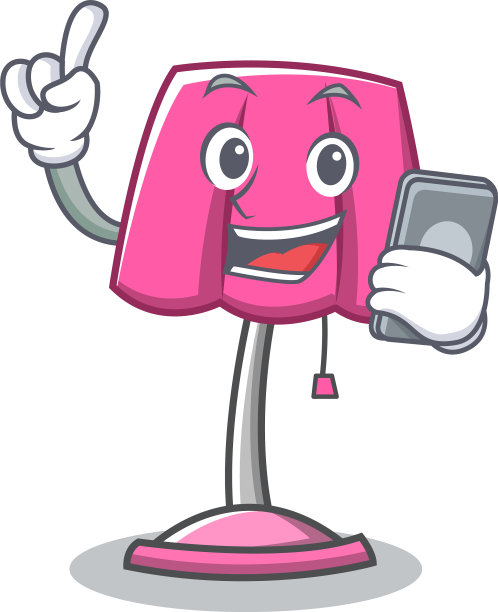 与手机家具灯人物卡通图片下载