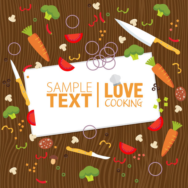 烹饪海报设计图片下载