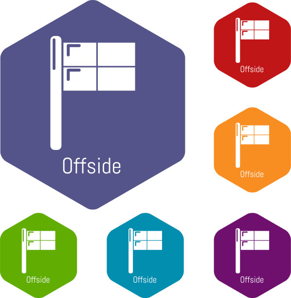 越位图标六面体图片下载