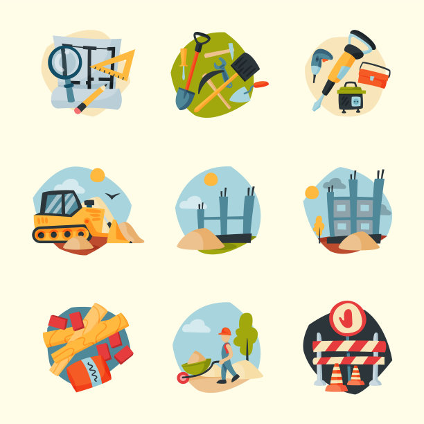 建筑工地工人高空作业图片下载