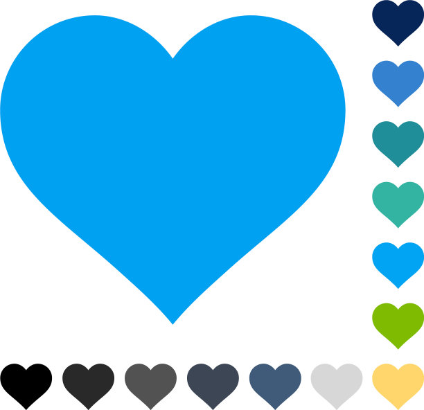 爱的心图标图片下载