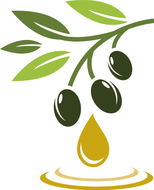 橄榄色标志模板图标图片下载