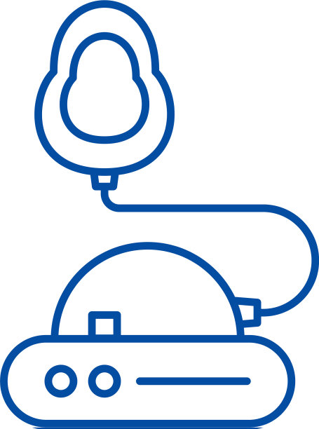 吸入线图标概念吸入平图片下载