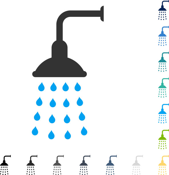 淋浴图标图片下载