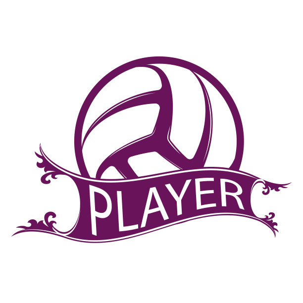 排球运动员丝带图片下载