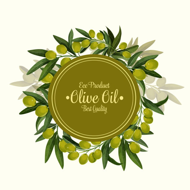 橄榄束海报的橄榄油图片下载