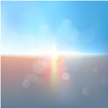 明亮戏剧性的天空和黑暗的地面eps 10图片下载