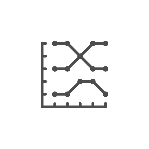 图表线条图标图片下载