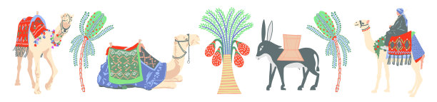 集装饰现代图标于一体图片下载