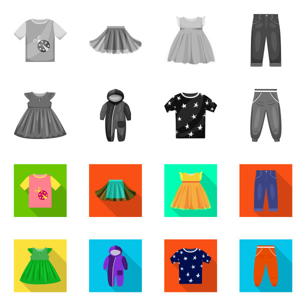 时尚服装标志图片下载