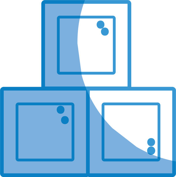 剪影婴儿游戏元素，让孩子学习图片下载