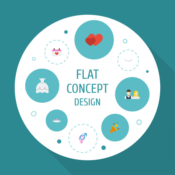平图标，火花配件和其他图片下载