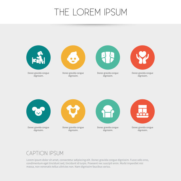 一套8可编辑的亲属图标包括这样的符号图片下载