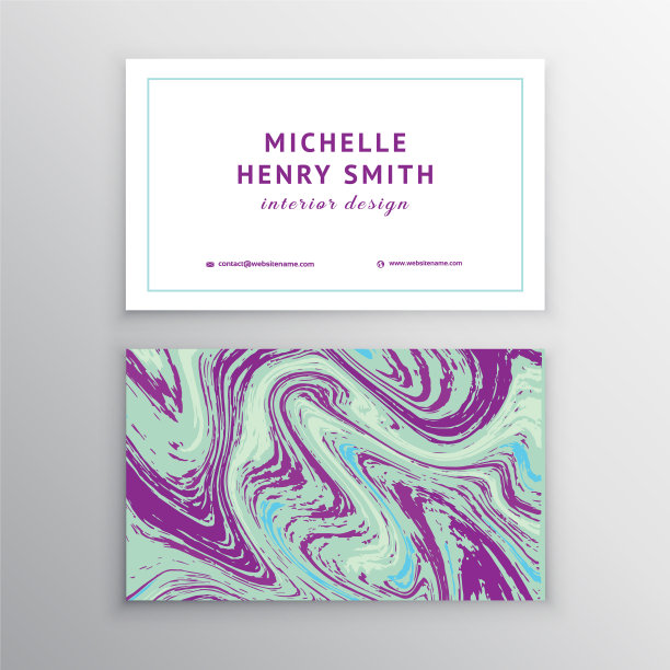 大理石花纹的名片图片下载