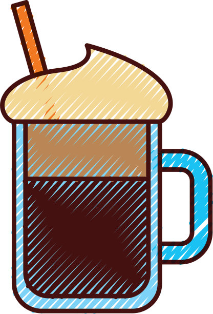 冰咖啡杯图标图片下载