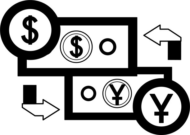 银行纸币硬币货币美元日元外币图片下载