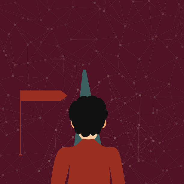 面对前方的人挡住了视线图片下载