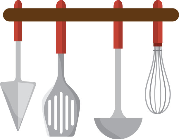 餐具上挂图标图片下载