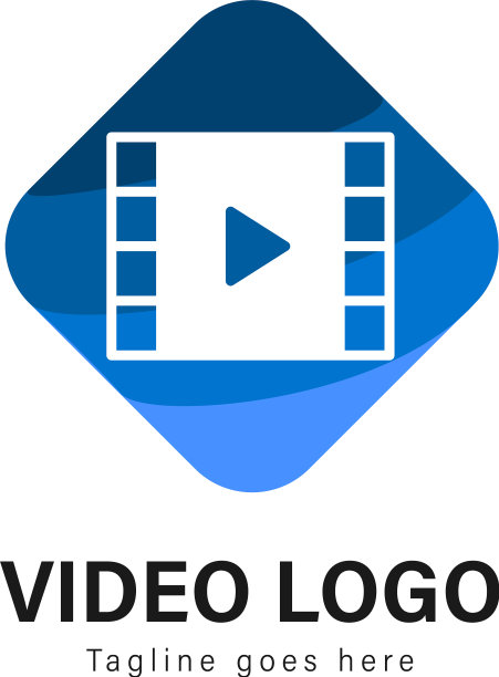 视频标识模板设计与现代视频标识图片下载