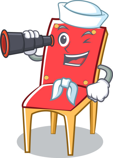 水手椅人物卡通集合图片下载