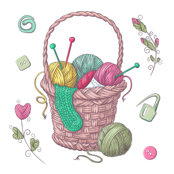 一套针织衣服可以使用针织针图片下载