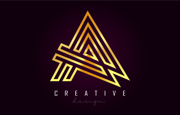 金字标志图案设计创意A图片下载