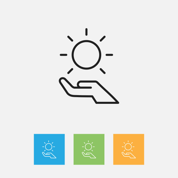 手上的空气符号图片下载