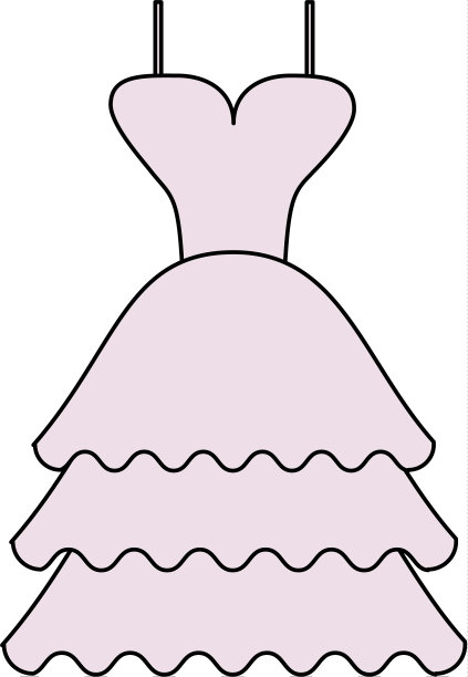 色彩形象婚纱时尚设计图片下载