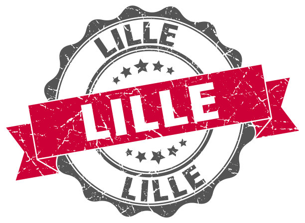 里尔圆缎带印章图片下载